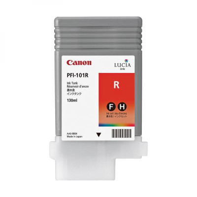 Canon PFI-101R (0889B001), originálny atrament, červený, 130 ml