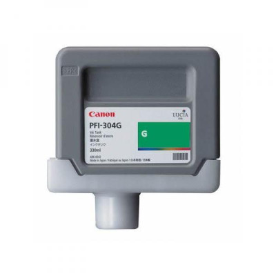 Canon PFI-304G (3856B005), originálny atrament, zelený, 330 ml