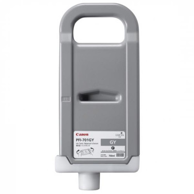 Canon PFI-701Gy (0909B001), originálny atrament, šedý, 700 ml