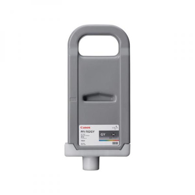 Canon PFI-702Gy (2221B001), originálny atrament, šedý, 700 ml