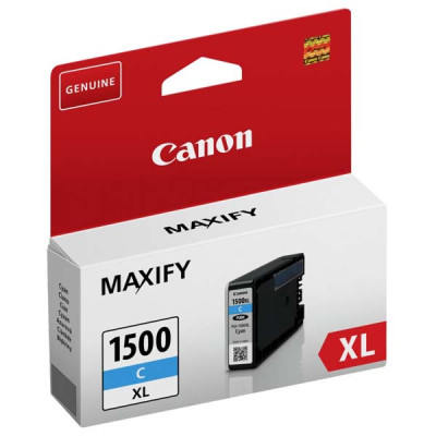 Canon PGI-1500C XL (9193B001), originálny atrament, azúrový, 12 ml, XL