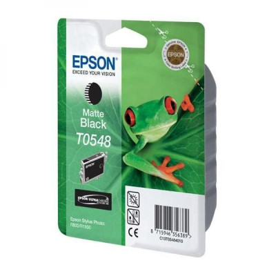 Epson T0548 (C13T054840), originálny atrament, matne čierny, 13 ml