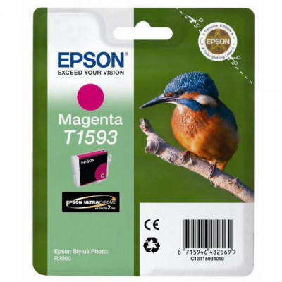 Epson T1593 (C13T15934010), originálny atrament, purpurový, 17 ml