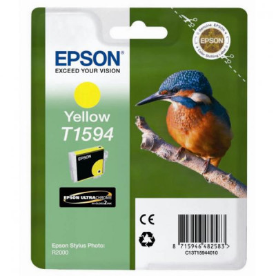 Epson T1594 (C13T15944010), originálny atrament, žltý, 17 ml