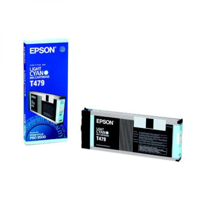 Epson T479 (C13T479011), originálny atrament, svetlo azúrový, 220 ml