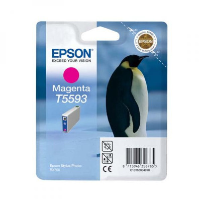 Epson T5593 (C13T55934010), originálny atrament, purpurový, 13 ml