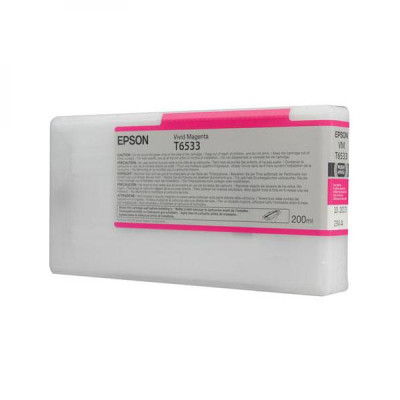 Epson T6533 (C13T653300), originálny atrament, vivid purpurový, 200 ml