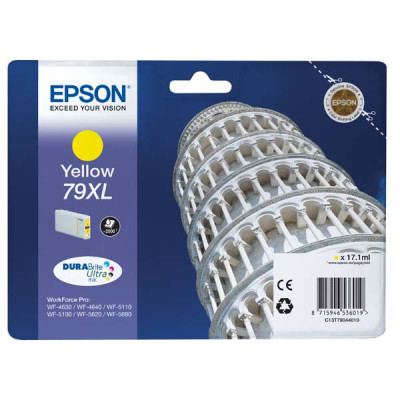 Epson T7904XL (C13T79044010), originálny atrament, žltý, 17 ml