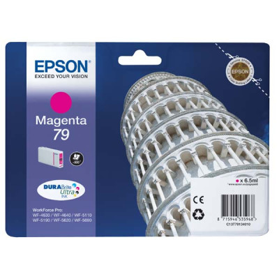 Epson T7913L (C13T79134010), originálny atrament, purpurový, 7 ml