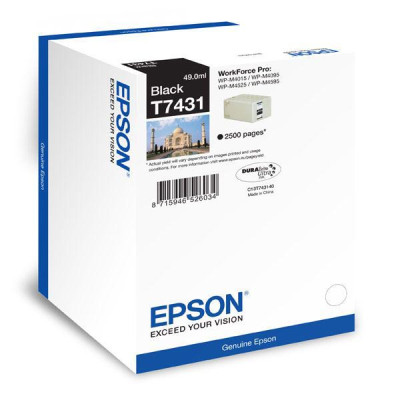 Epson T8661XL (C13T866140), originálny atrament, čierny, 55,8 ml