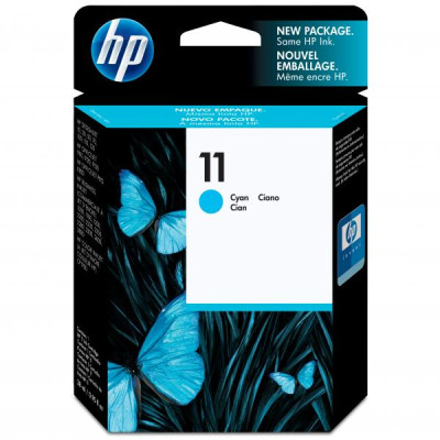 HP C4836A (11), originálny atrament, azúrový, 28 ml