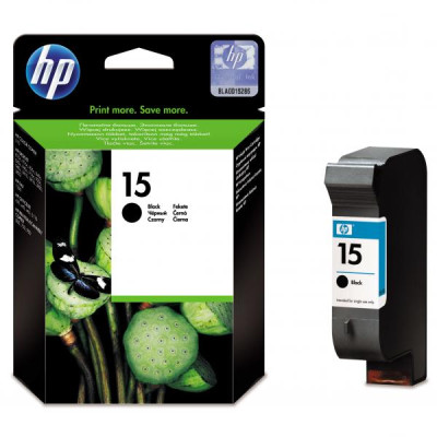 HP C6615DE (15), originálny atrament, čierny, 25 ml