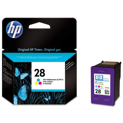 HP C8728AE (28), originálny atrament, farebný, 8 ml