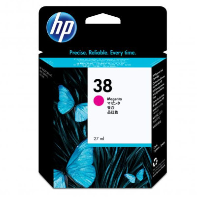 HP C9416A (38), originálny atrament, purpurový, 27 ml