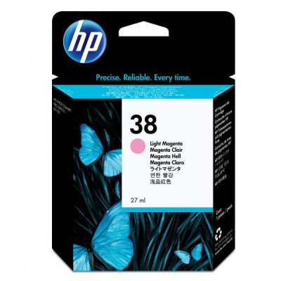 HP C9419A (38), originálny atrament, svetlo purpurový, 27 ml