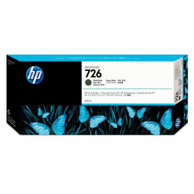 HP CH575A (726), originálny atrament, matne čierny, 300 ml