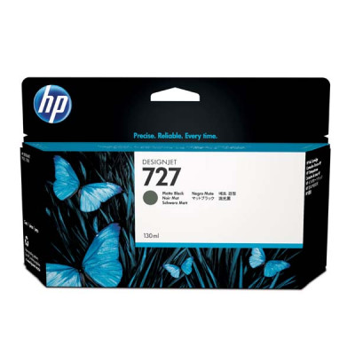 HP B3P22A (727), originálny atrament, matne čierny, 130 ml