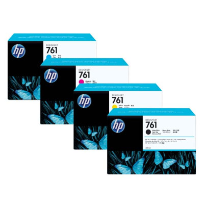 HP CR270A (761), originálny atrament, žltý, 3 × 400 ml, 3-pack