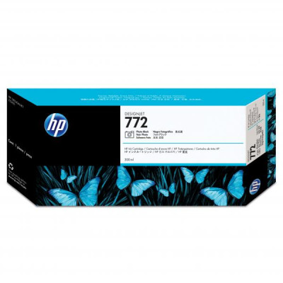 HP CN633A (772), originálny atrament, čierny, 300 ml