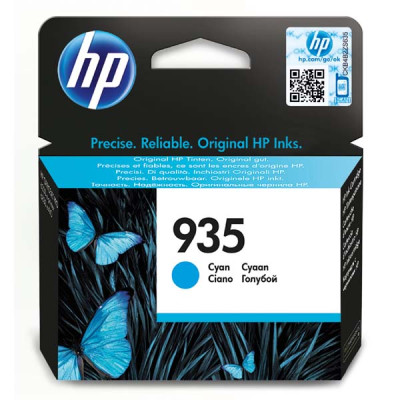 HP C2P20AE (935), originálny atrament, azúrový