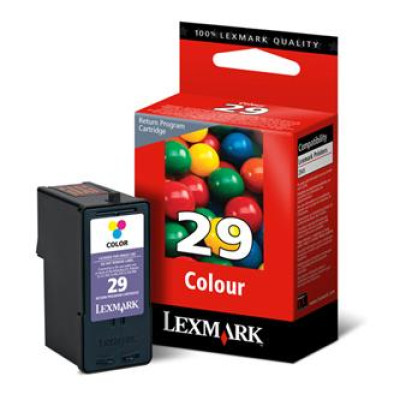 Lexmark 18C1429E (#29), originálny atrament, farebný