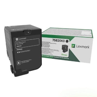 Lexmark 75B20K0 (75B0010), originálny toner, čierny