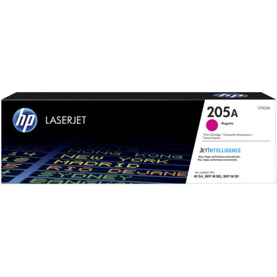 HP CF533A (205A), originálny toner, purpurový