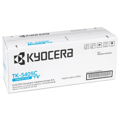 Kyocera TK-5405C (1T02Z6CNL0), originálny toner, azúrový, 10000 strán