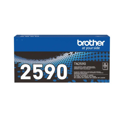 Brother TN-2590, originálny toner, čierny, 1200 strán