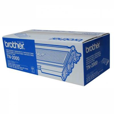 Brother TN-2000Bk, originálny toner, čierny