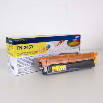 Brother TN-245Y, originálny toner, žltý, 2200 strán