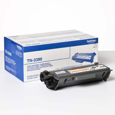 Brother TN-3390Bk, originálny toner, čierny