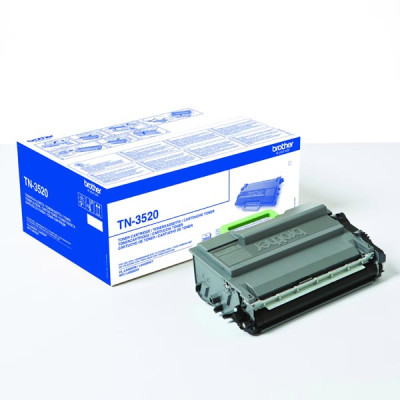 Brother TN-3520Bk, originálny toner, čierny