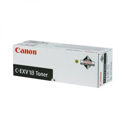 Canon C-EXV18Bk (0386B002), originálny toner, čierny