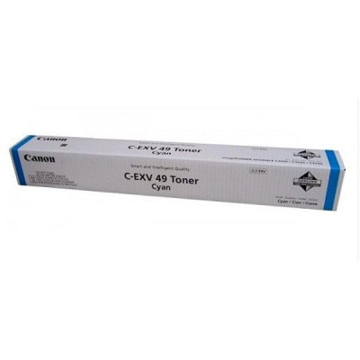 Canon C-EXV49C (8525B002), originálny toner, azúrový, 19000 strán