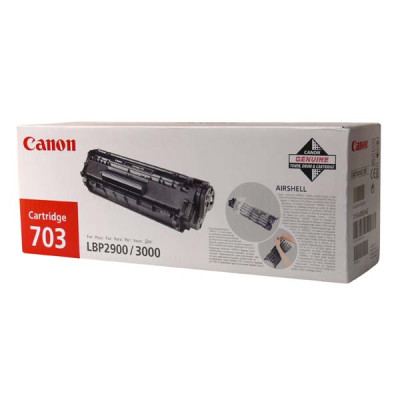 Canon CRG-703 (7616A005), originálny toner, čierny, 2500 strán