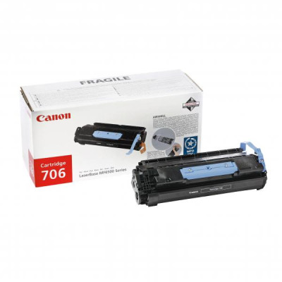 Canon CRG-706Bk (0264B002), originálny toner, čierny