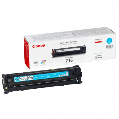 Canon CRG-716C (1979B002), originálny toner, azúrový, 1500 strán