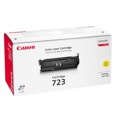 Canon CRG-723Y (2641B002), originálny toner, žltý