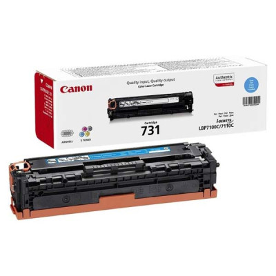 Canon CRG-731C (6271B002), originálny toner, azúrový, 1500 strán