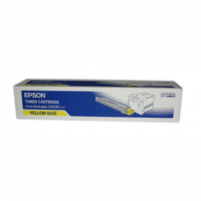 Epson C13S050242, originálny toner, žltý