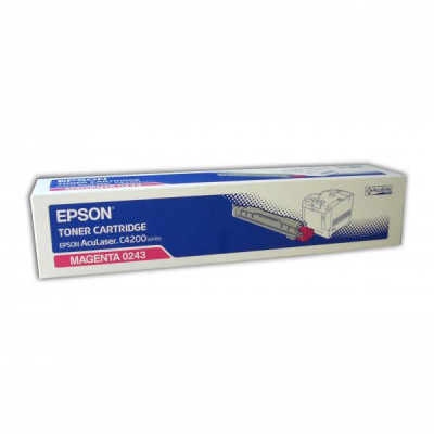 Epson C13S050243, originálny toner, purpurový