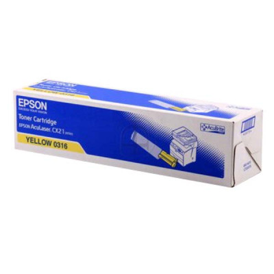 Epson C13S050316, originálny toner, žltý