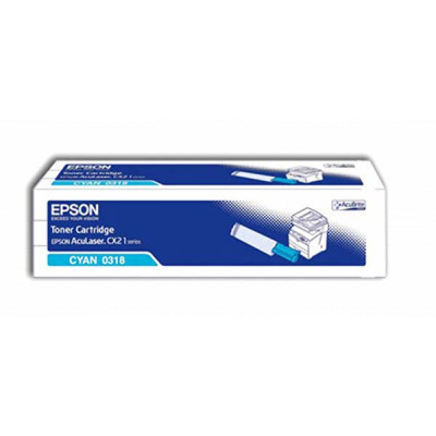 Epson C13S050318, originálny toner, azúrový