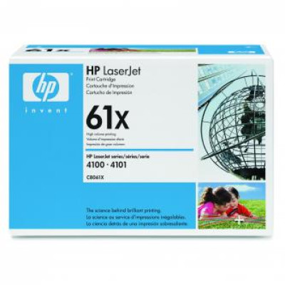 HP C8061X (61X), originálny toner, čierny