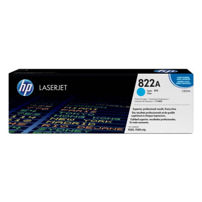 HP C8551A (822A), originálny toner, azúrový