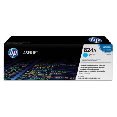 HP CB381A (824A), originálny toner, azúrový