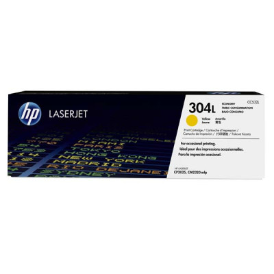 HP CC532L (304L), originálny toner, žltý