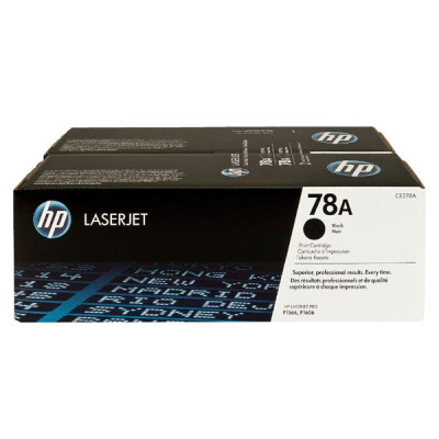 HP CE278AD (78A), originálny toner, čierny, 2-pack