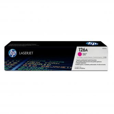 HP CE313A (126A), originálny toner, purpurový, 1000 strán